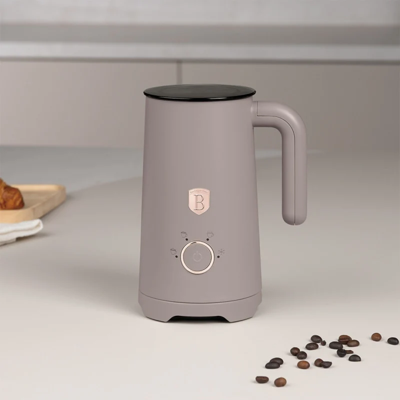 BerlingerHaus Elektrischer Milchaufschäumer 4-in-1 Taupe - 160 ml