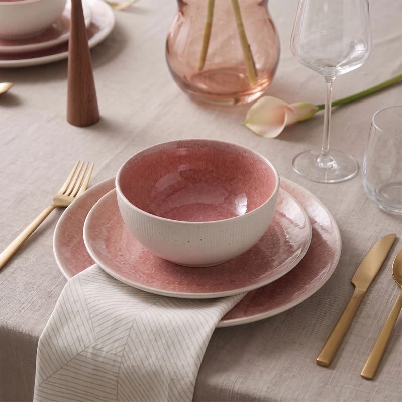 Cookinglife Speiseteller Nola Rosa ø 27 cm – 6 Stück