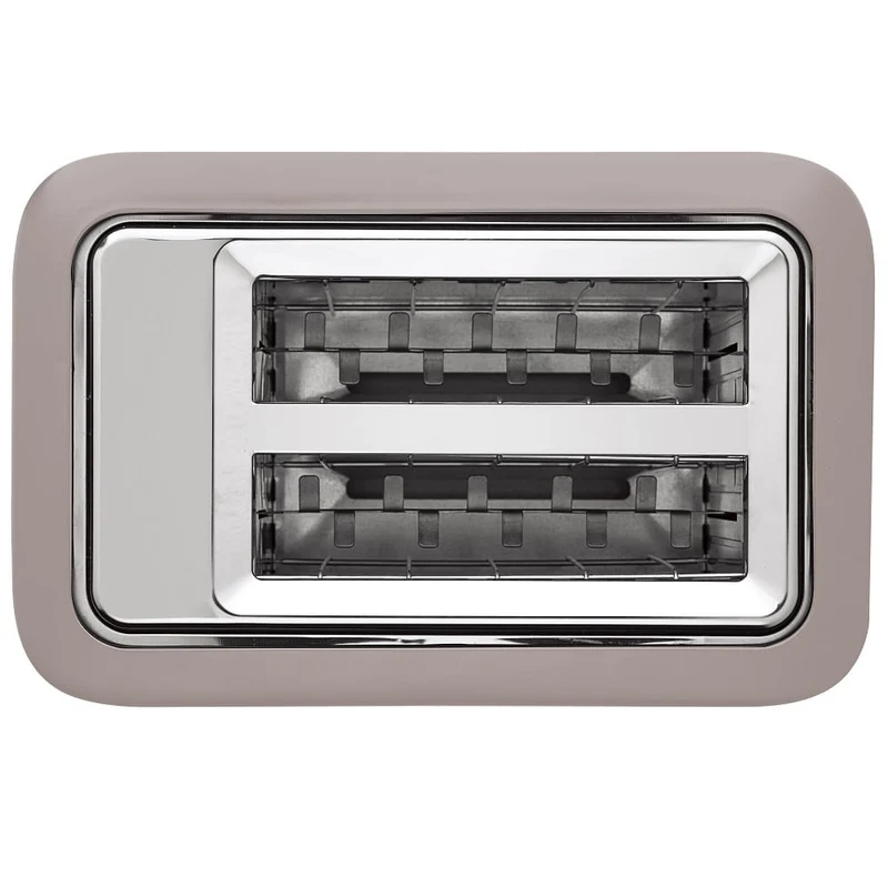 BerlingerHaus Toaster Digital Taupe - 2 Schlitze - 870W