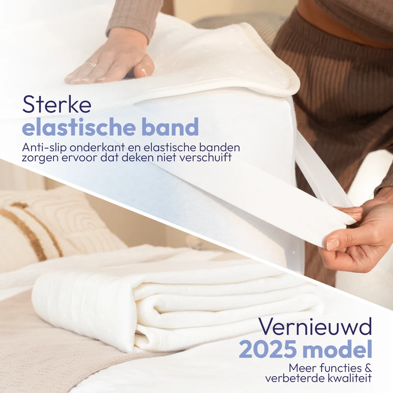 Elektrische onderdeken met voorverwarmfunctie – 190x80 cm