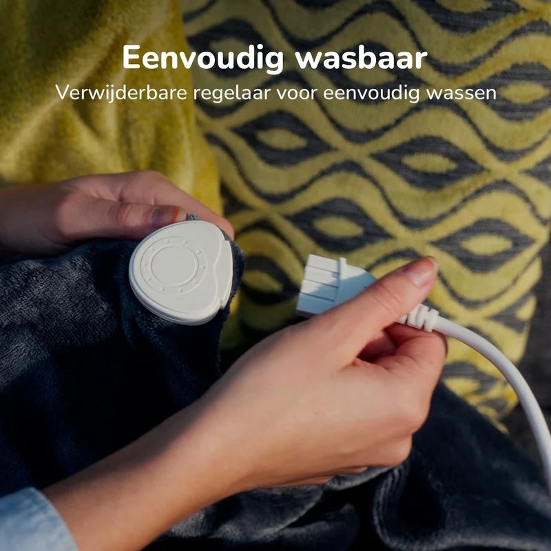 Elektrische Deken 180 x 160 cm – Verwarmde Deken voor Thuis