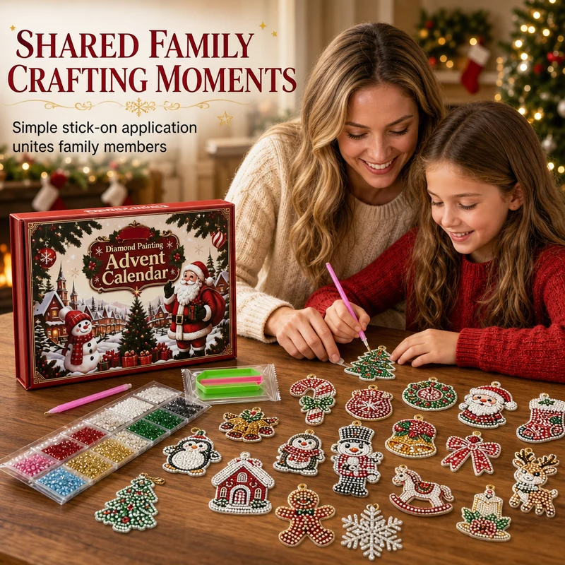 DIY Kerst Ornamenten Adventskalender 2026 – 24 Dagen