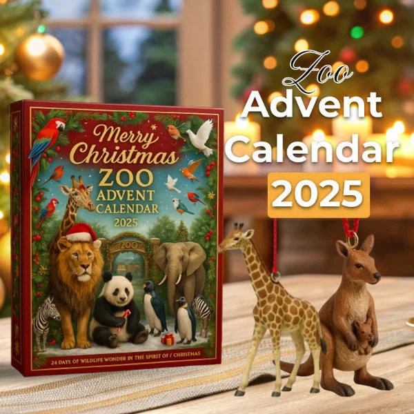 ZooFest | Vrolijk Kerst Zoo Adventskalender 2025 Feestelijke Countdown