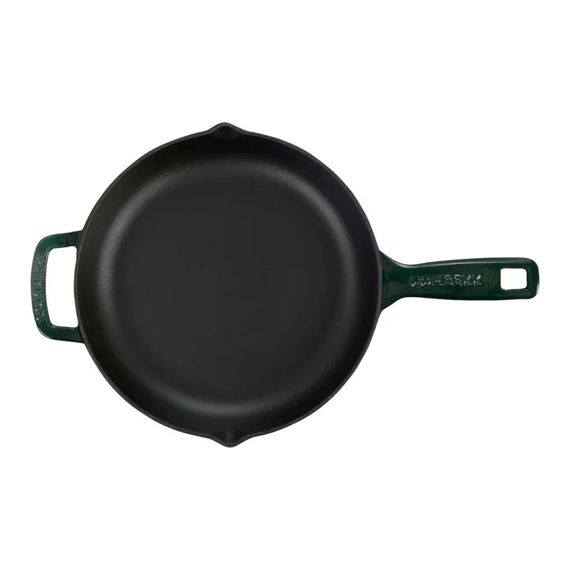 Combekk Bratpfanne Classic Gusseisen Holly Green ø 26 cm - emaillierte Antihaftbeschichtung
