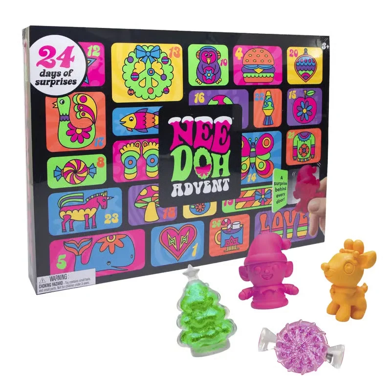 Needoh Vrolijke adventskalender | Spannende kerstaftelling voor feestelijk plezier