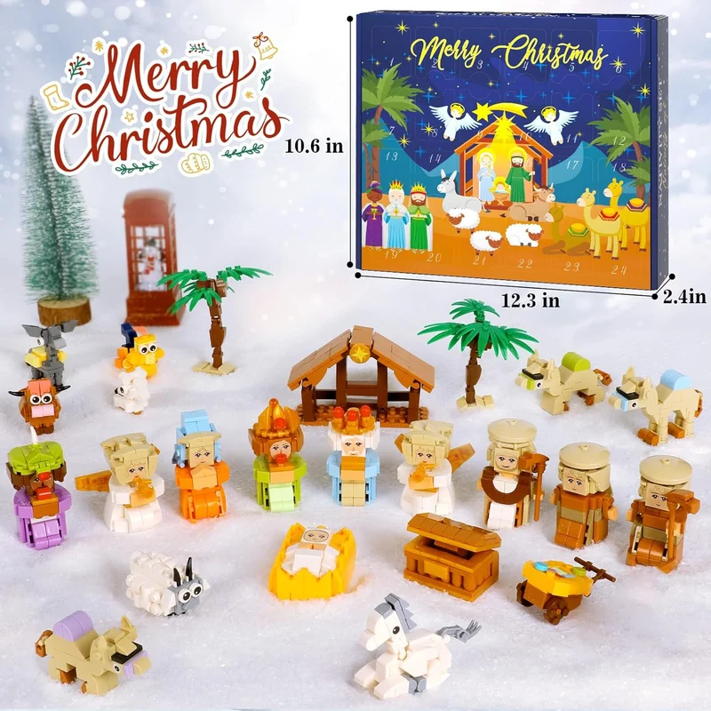 FaithfulJoy Adventkalender | Een creatieve kalender met bouwstenen