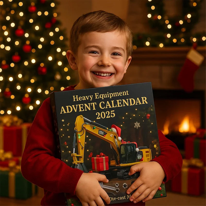 HeavyGear Adventskalender | Spannende dagelijkse verrassingen voor liefhebbers van zware machines