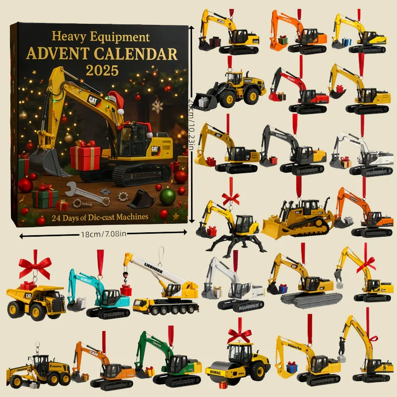 HeavyGear Adventskalender | Spannende dagelijkse verrassingen voor liefhebbers van zware machines
