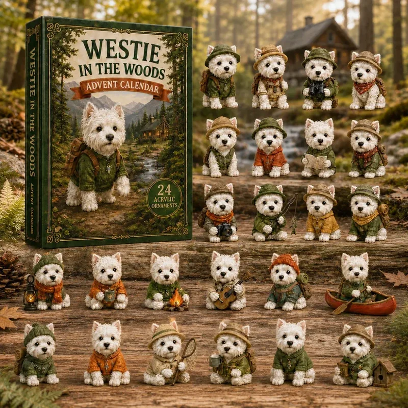Westie Adventskalender 2026 – 24 Dagen Vol Verrassingen voor Hondenliefhebbers
