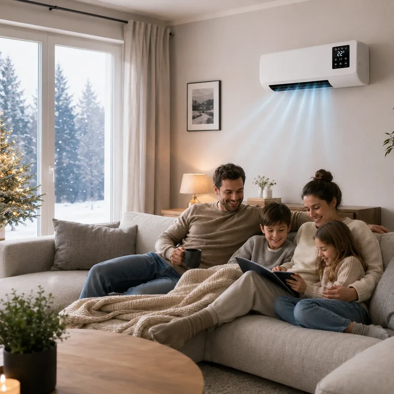 Mobiele Airco & Verwarming 2-in-1 – Zonder Installatie, tot 51 m²