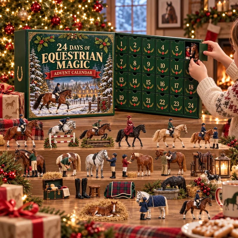 Paardrijden Adventskalender – 24 Dagen Vol Paardenmagie