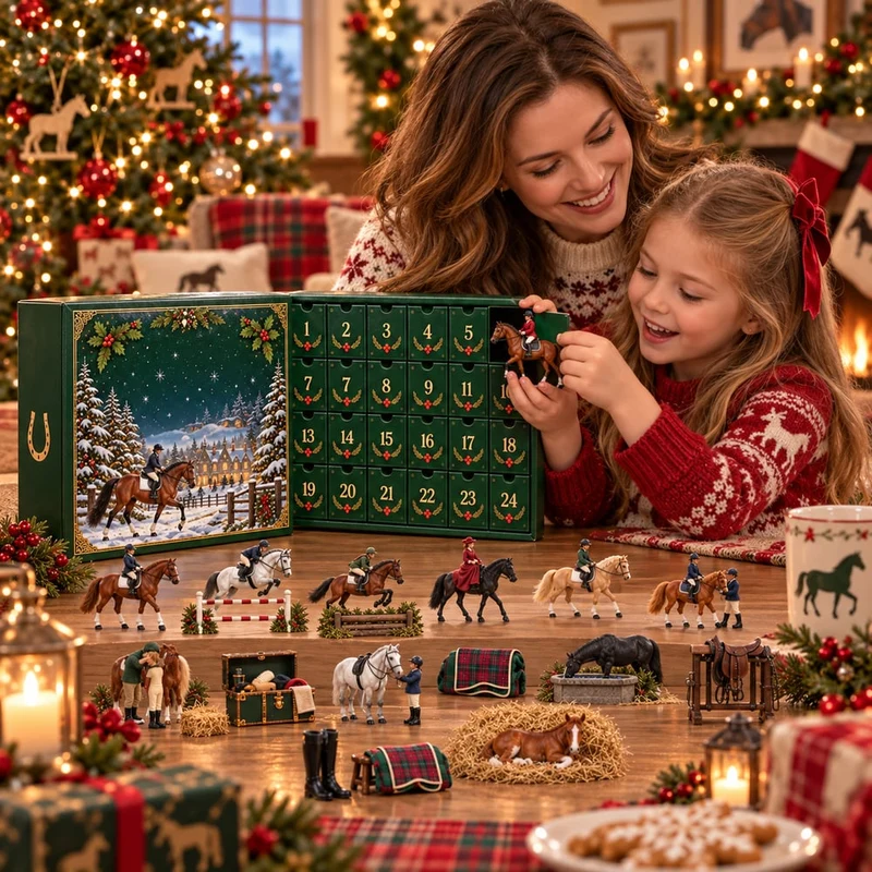 Paardrijden Adventskalender – 24 Dagen Vol Paardenmagie