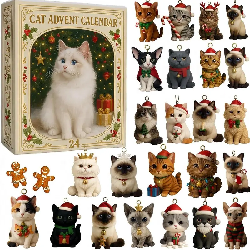 Katten Adventskalender 2026 – 24 Dagen Vol Vrolijke Kattenverrassingen
