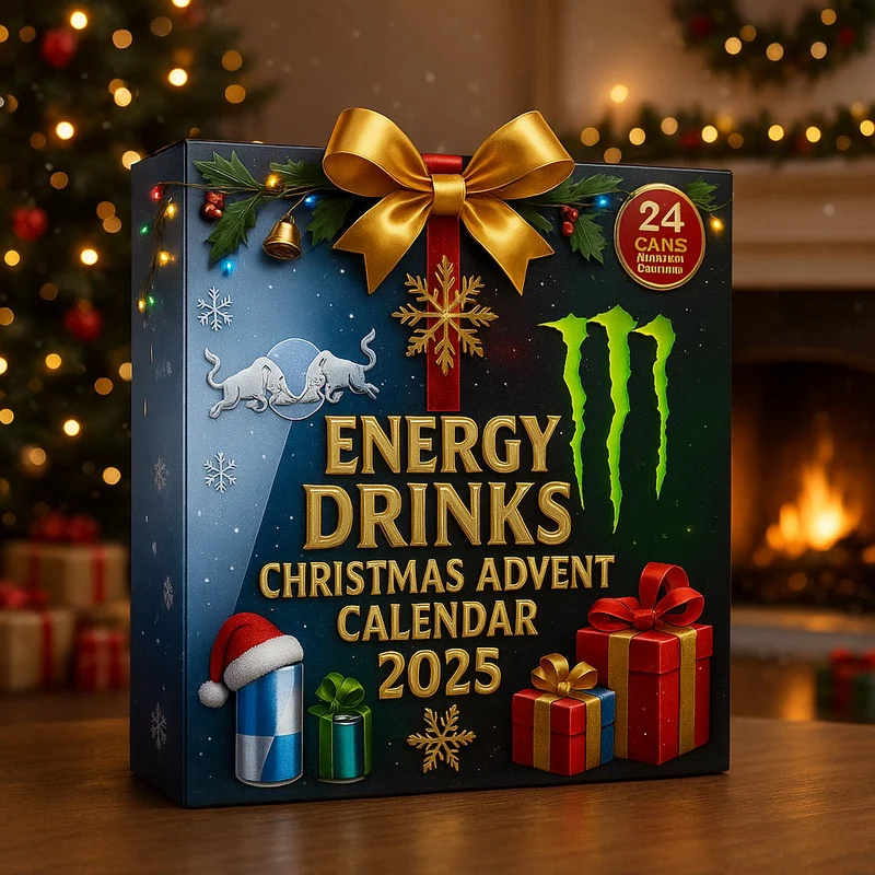 Energy Drink Adventskalender 2026 – 24 Dagen Vol Verrassingen