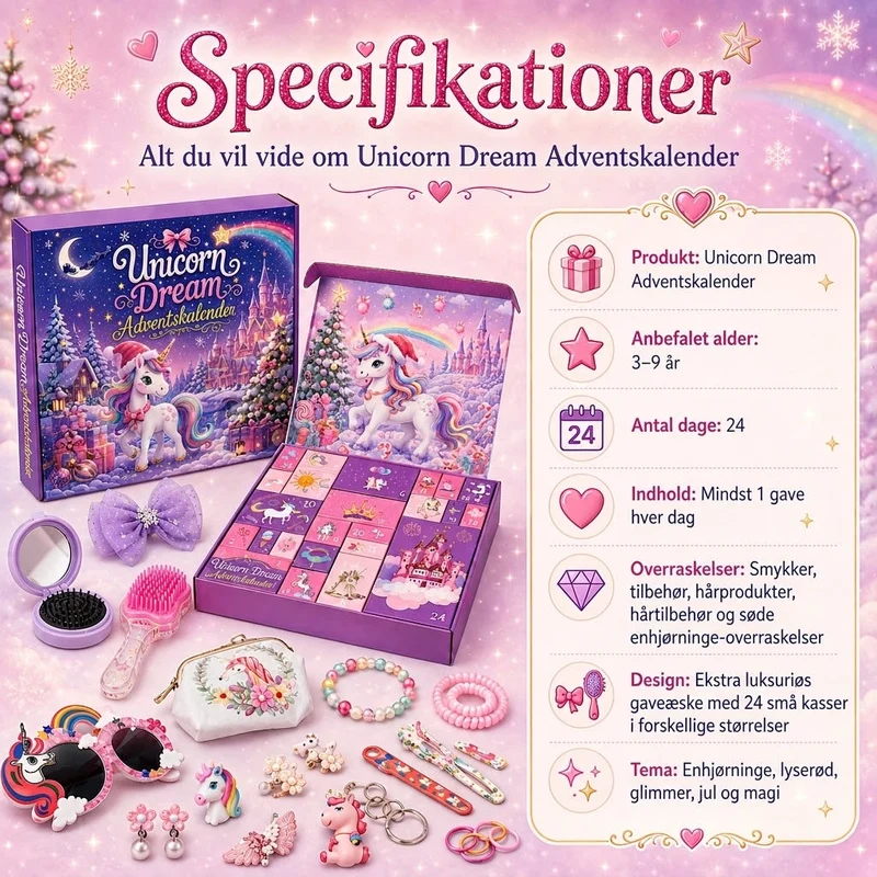 Eenhoorn Adventskalender 2026 – 24 Dagen Vol Magische Verrassingen