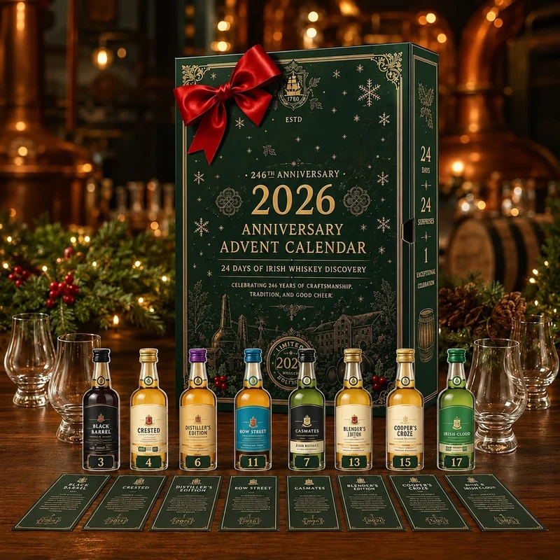 Ierse Whisky Adventskalender 2026 – 24 Dagen Vol Whisky Ontdekkingen