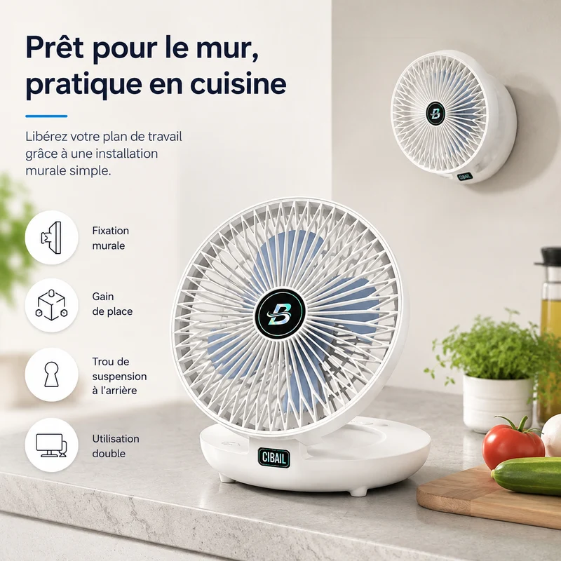 Dubbel Gebruik Huiskamer Ventilator