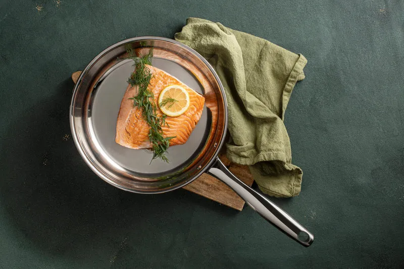 Sola Pfannenset Green Cooking Silver – Bratpfanne ø 24 und 28 cm – Ohne Antihaftbeschichtung