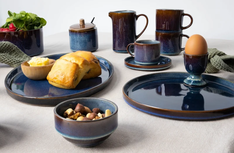 Cosy & Trendy Tassen / Becher Quintana Blue - 450 ml - 4 Stück