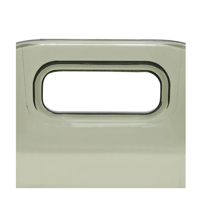 Groen transparant bakje acacia deksel 8 liter Five®