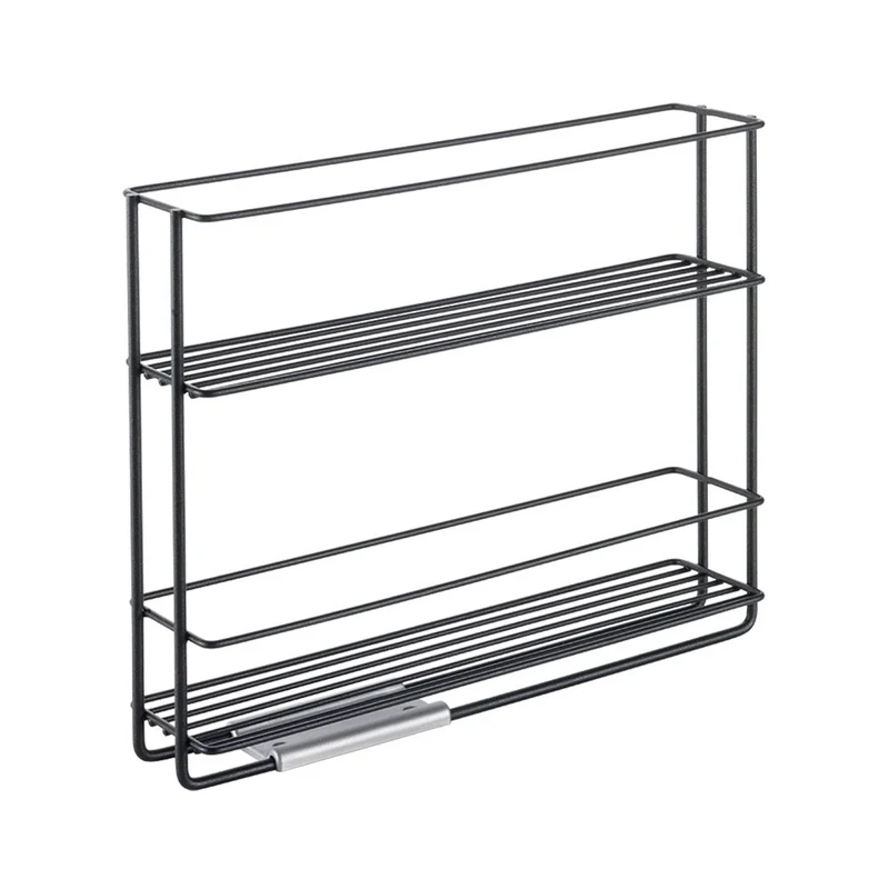 Gewürzregal ausziehbar grau Metaltex - Smart Kitchen