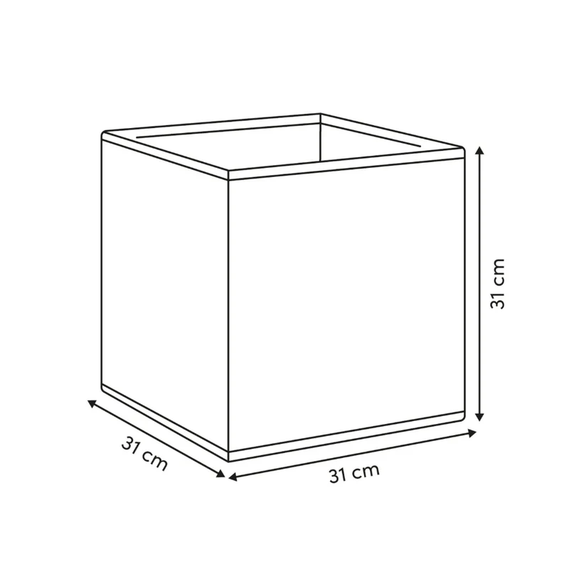 Opbergmand met touw structuur Five®