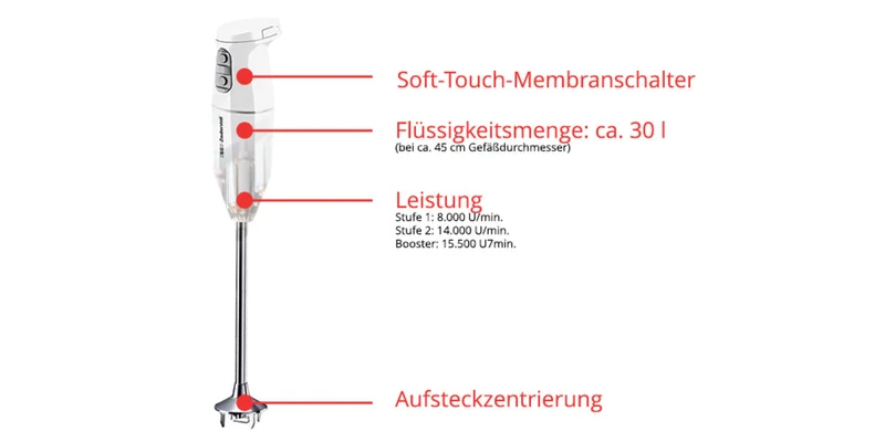 ESGE-Zauberstab cordless PRO, weiß