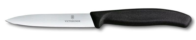Victorinox Gemüsemesser-Set Swiss Classic Schwarz 3-teilig - Tomatenmesser, Officemesser & Schälmesser