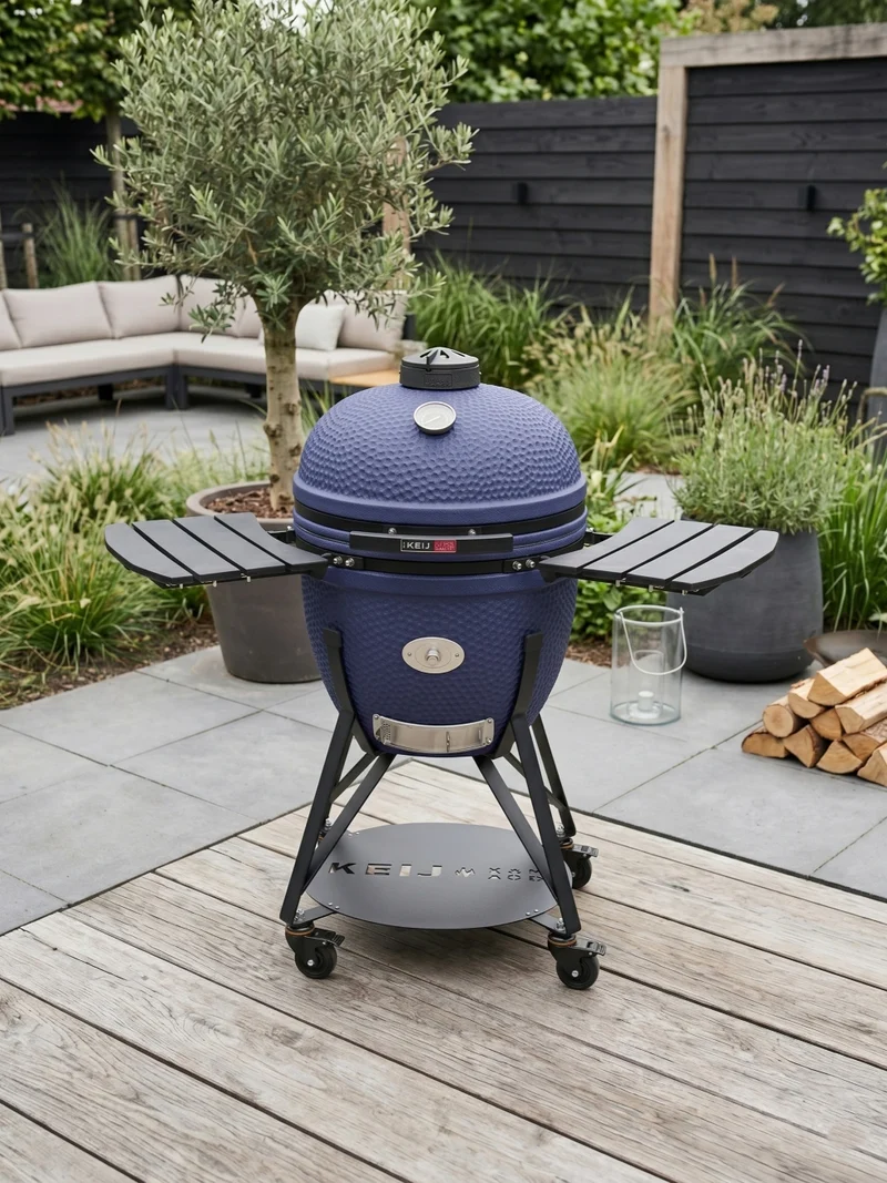 Keij Kamado BBQ Legend XL Blue - 23 Zoll