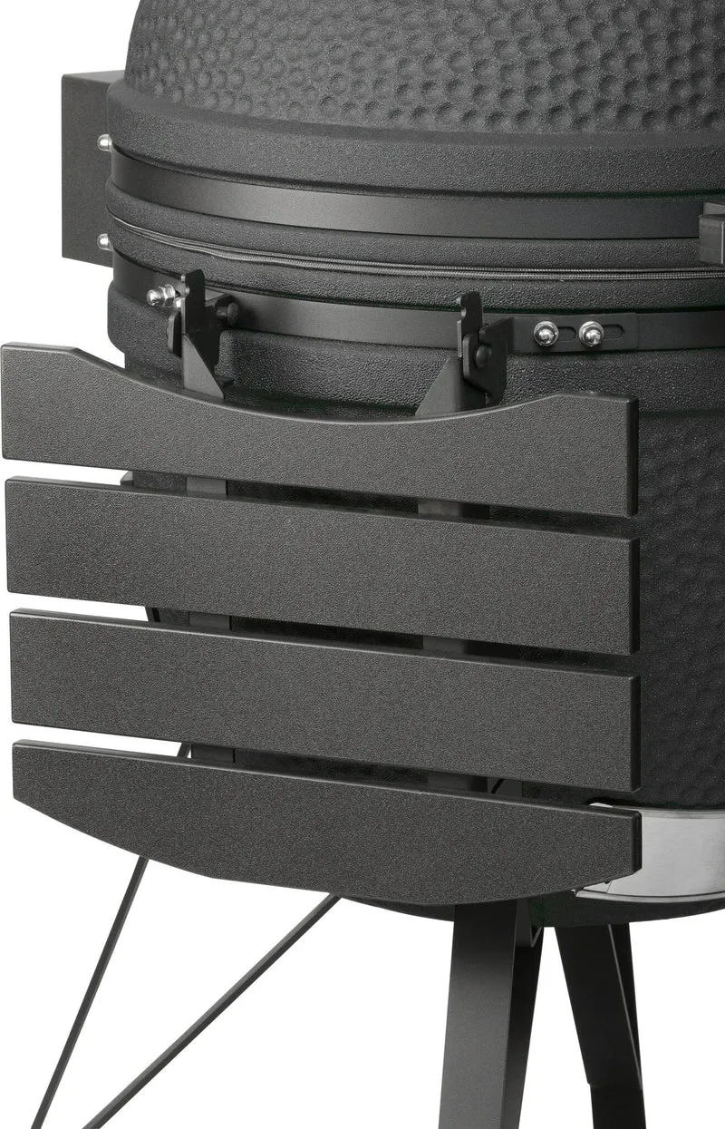 Keij Kamado Legend Keramikk XL Schwarz - Starterset - Grill