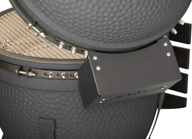 Keij Kamado Legend Keramikk XL Schwarz - Starterset - Grill