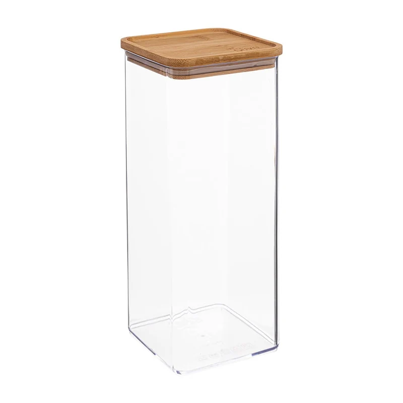 Luftdichter Vorratskanister 2,0 Liter Bambusdeckel Five®