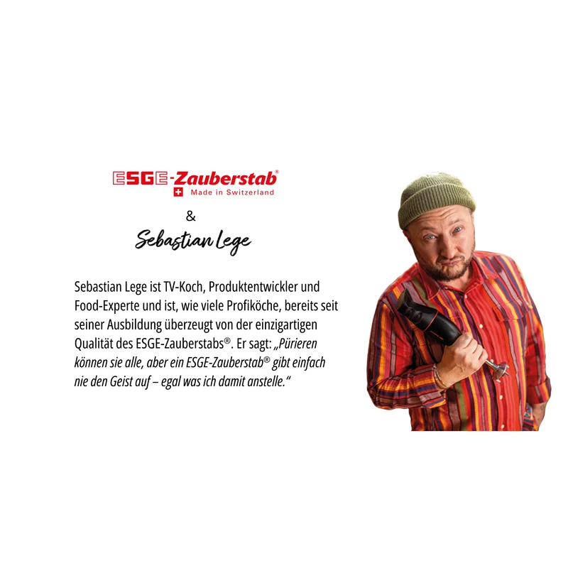 ESGE-Zauberstab® cordless PLUS Schwarz