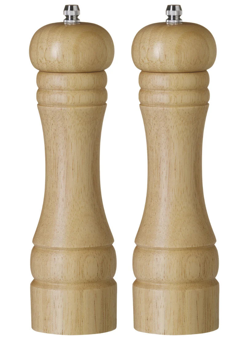 Cookinglife Pfeffer- und Salzmühlen Set Rocca Natur - 21,5 cm