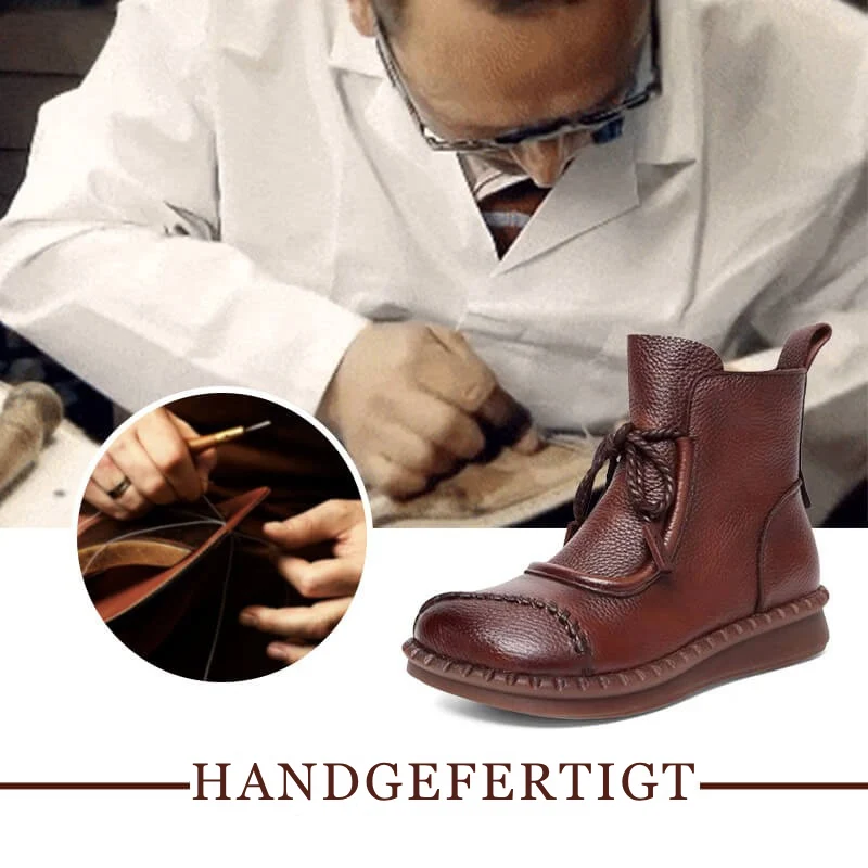 Amber | Modische Damenstiefeletten, Vintage-Leder & stilvoll