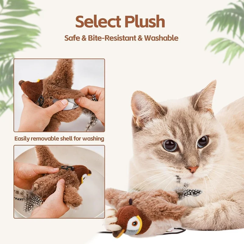 ChirpBuddy – Interactief Vogel Speelgoed voor Katten