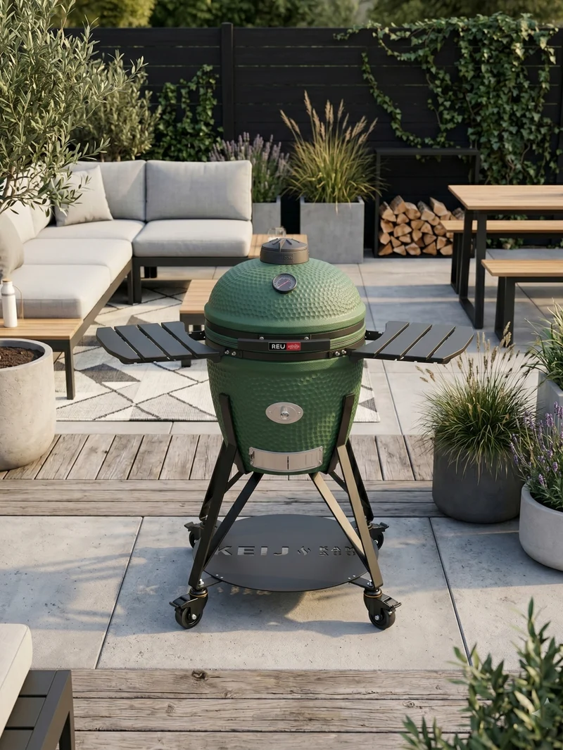 Keij Kamado BBQ Legend Large Grün - 21 Zoll