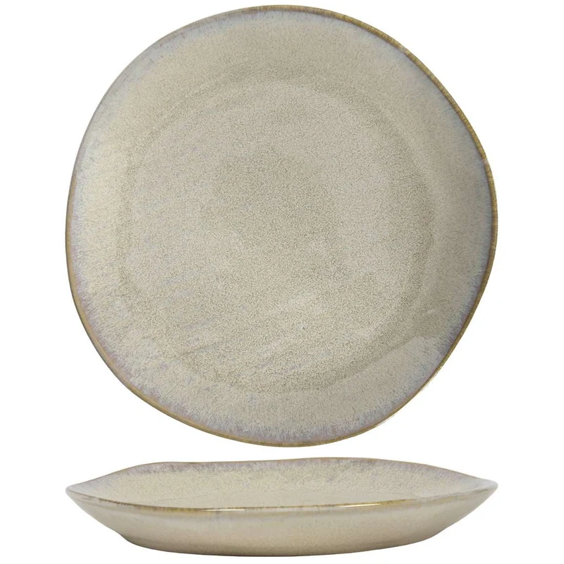 Cookinglife Frühstücksteller / Dessertteller Linen Beige ø 21 cm – 6 Stück