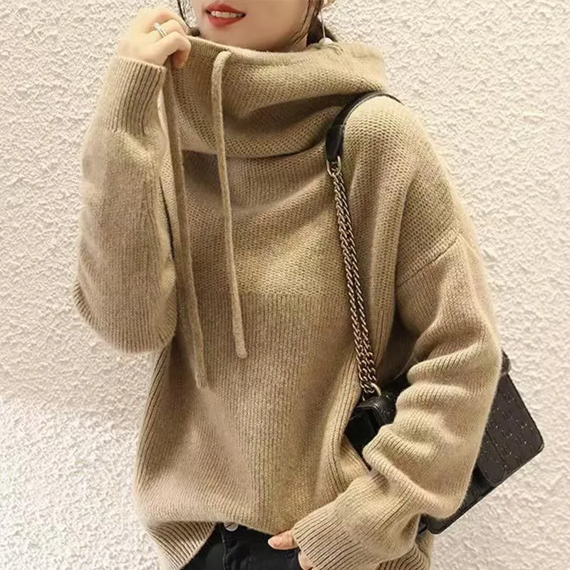 Lina™ | Kuschelige Strick-Hoodie