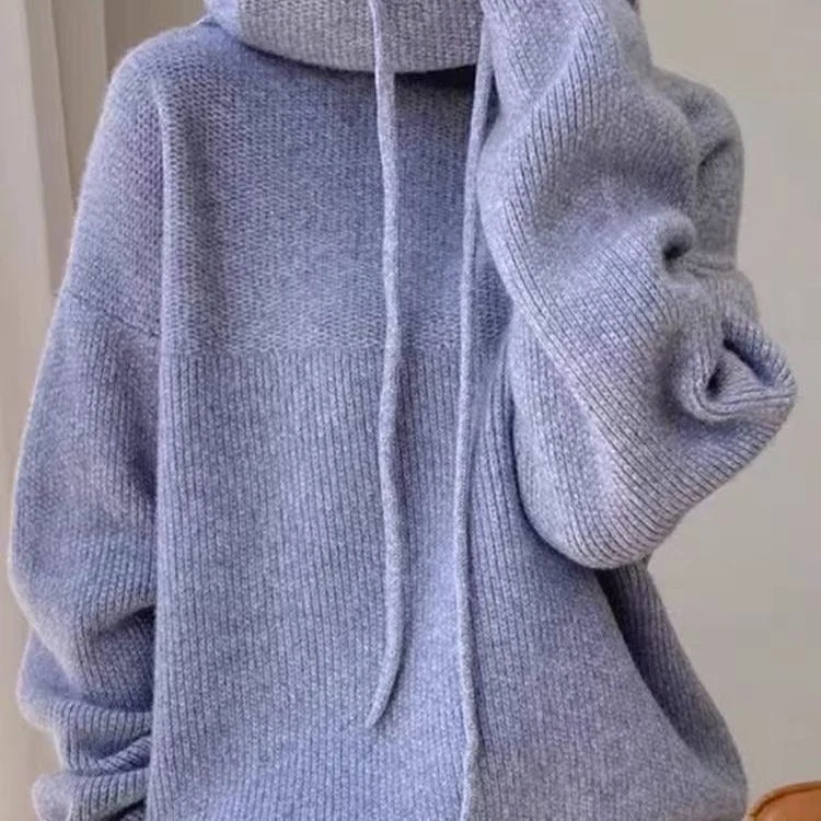 Lina™ | Kuschelige Strick-Hoodie