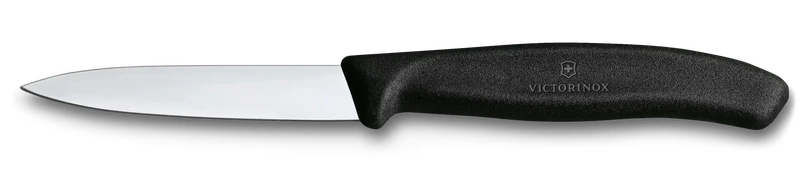 Victorinox Gemüsemesser-Set Swiss Classic Schwarz 2-teilig - Tomatenmesser & Schälmesser