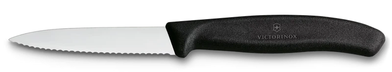 Victorinox Gemüsemesser-Set Swiss Classic Schwarz 3-teilig - Tomatenmesser, Officemesser & Schälmesser