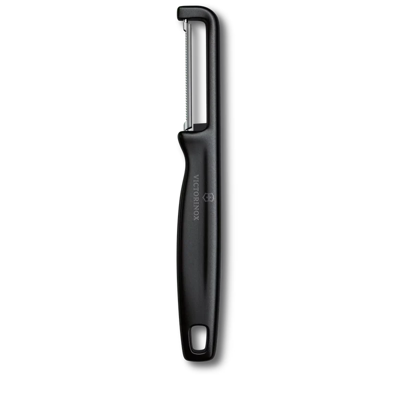 Victorinox Gemüsemesser-Set Swiss Classic Schwarz 2-teilig - Schälmesser & Gerade Schäler