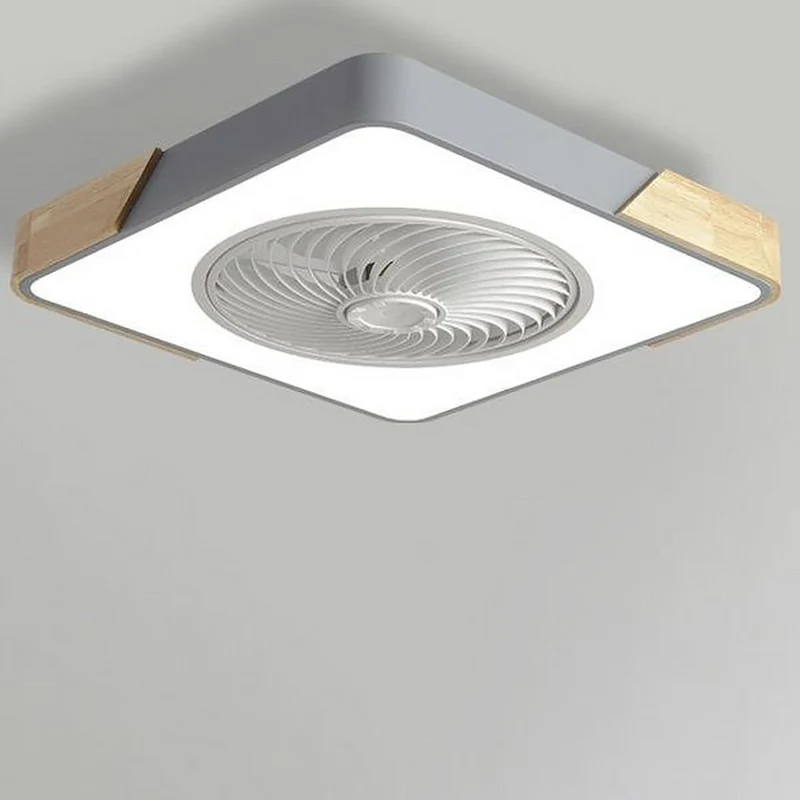 Moderne LED Plafondventilator Zonder Frame – Elegante en Stille Koeling met Afstandsbediening