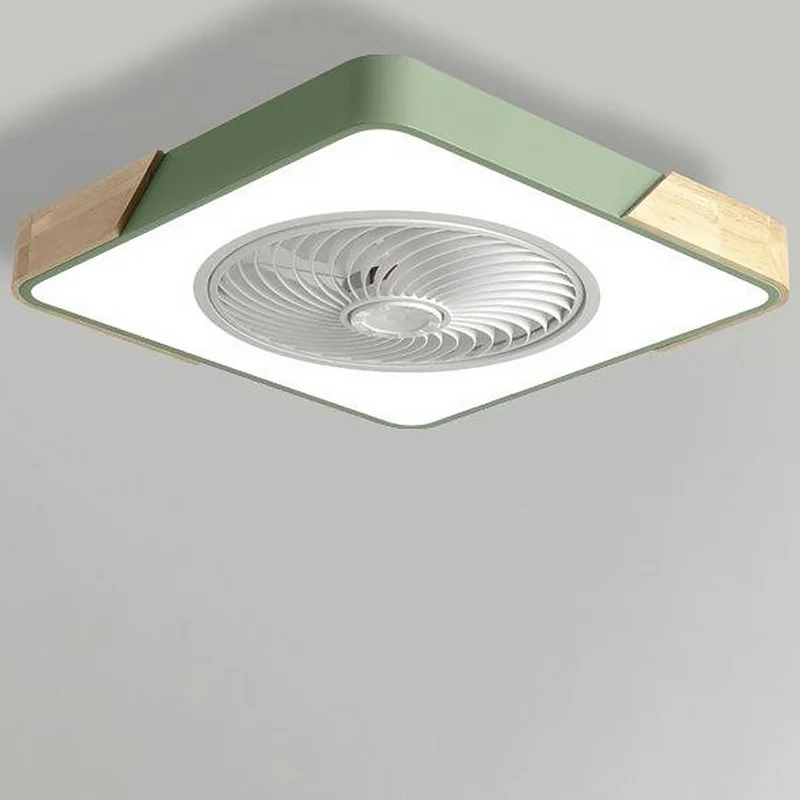 Moderne LED Plafondventilator Zonder Frame – Elegante en Stille Koeling met Afstandsbediening
