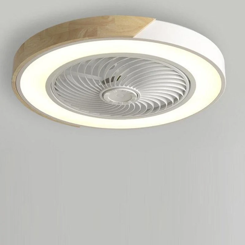 Moderne LED Plafondventilator Zonder Frame – Elegante en Stille Koeling met Afstandsbediening