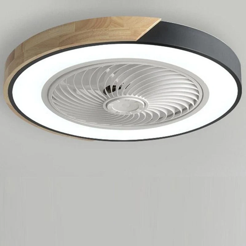 Moderne LED Plafondventilator Zonder Frame – Elegante en Stille Koeling met Afstandsbediening
