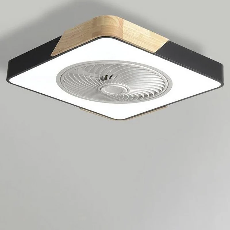 Moderne LED Plafondventilator Zonder Frame – Elegante en Stille Koeling met Afstandsbediening