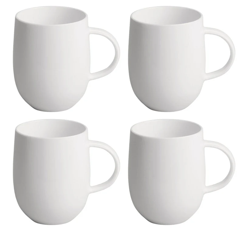Alessi Kaffeebecher All-Time 375 ml - 4 Stück - Guido Venturini - AGV29/89