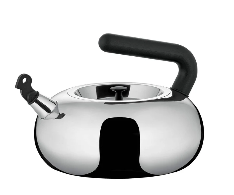 Alessi Flötenkessel Bulbul - 2.5 Liter - Achille Castiglioni - AC100